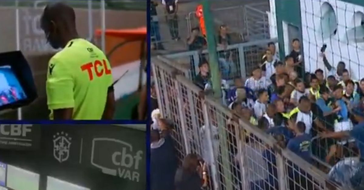 Botafogo’s Luis Enrique sent off via VAR for throwing bottle at security outside dressing room