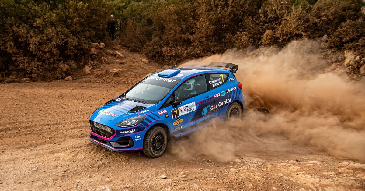 Nontas Karanikolas-Giorgos Kakavas Rally Greece Champions in the Rally3 category