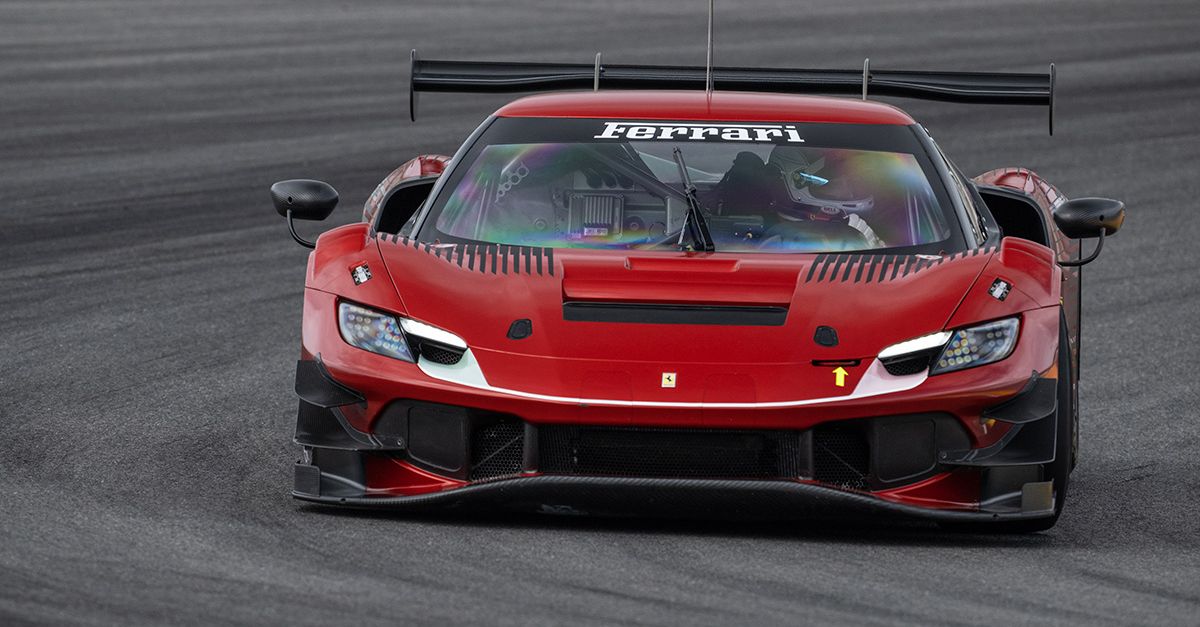 Verstappen celebrated his 27th birthday in the cockpit of a Ferrari at Mugello