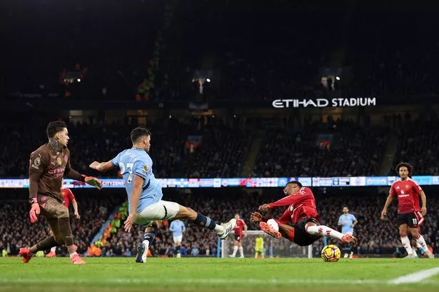 ” I was Robbed -VAR actually made a big mistake” Pep Guardiola reaction to late Manchester derby collapse