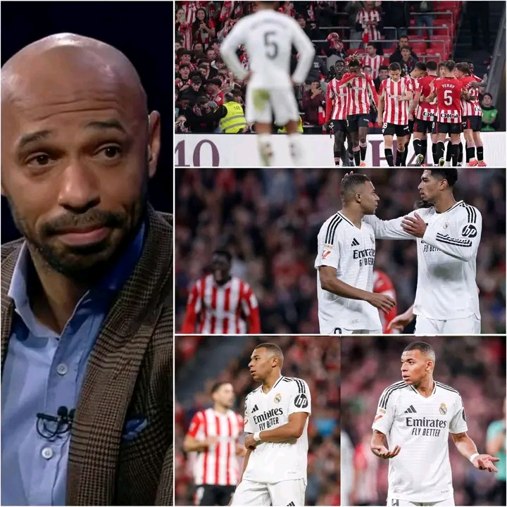 Thierry Henry’s Scathing Comments After Real Madrid’s 2-1 Loss to Athletic Bilbao