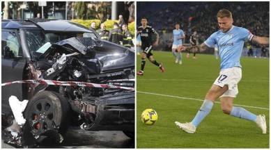 Man United star was sent to hospital after involving in serious Auto accidental on his way to training