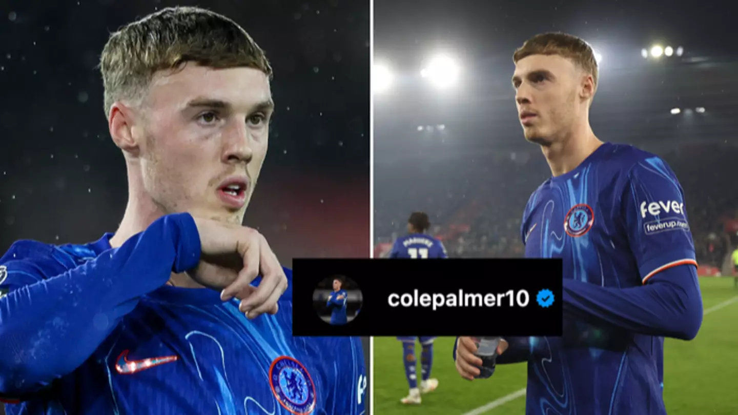 Chelsea fans spot what Cole Palmer posted on social media after snatching goal from teammate vs Southampton