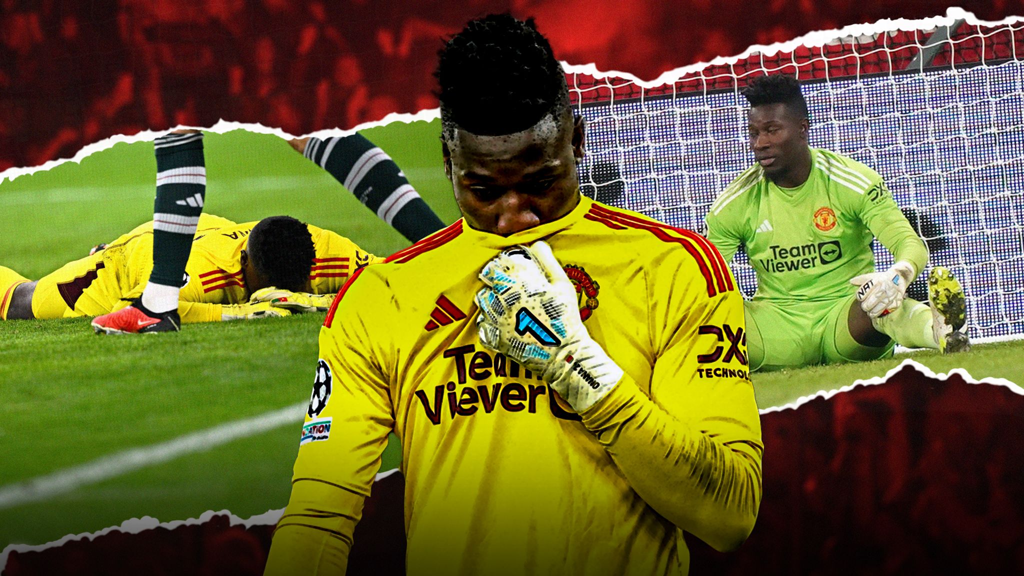 What Andre Onana does when Amad scored sensational winner for Man Utd vs Man City- Set to be banned for so many games